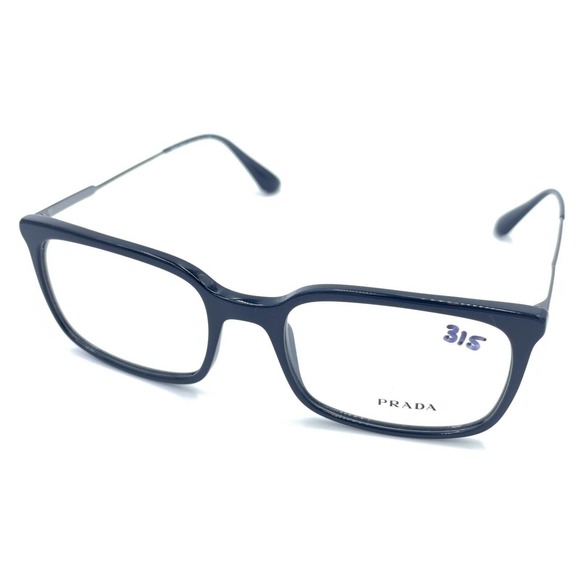 Prada NEW VPR 16U Black 1AB-1O1 Eyeglasses Frames 55-19 150 Italy - Picture 1 of 12